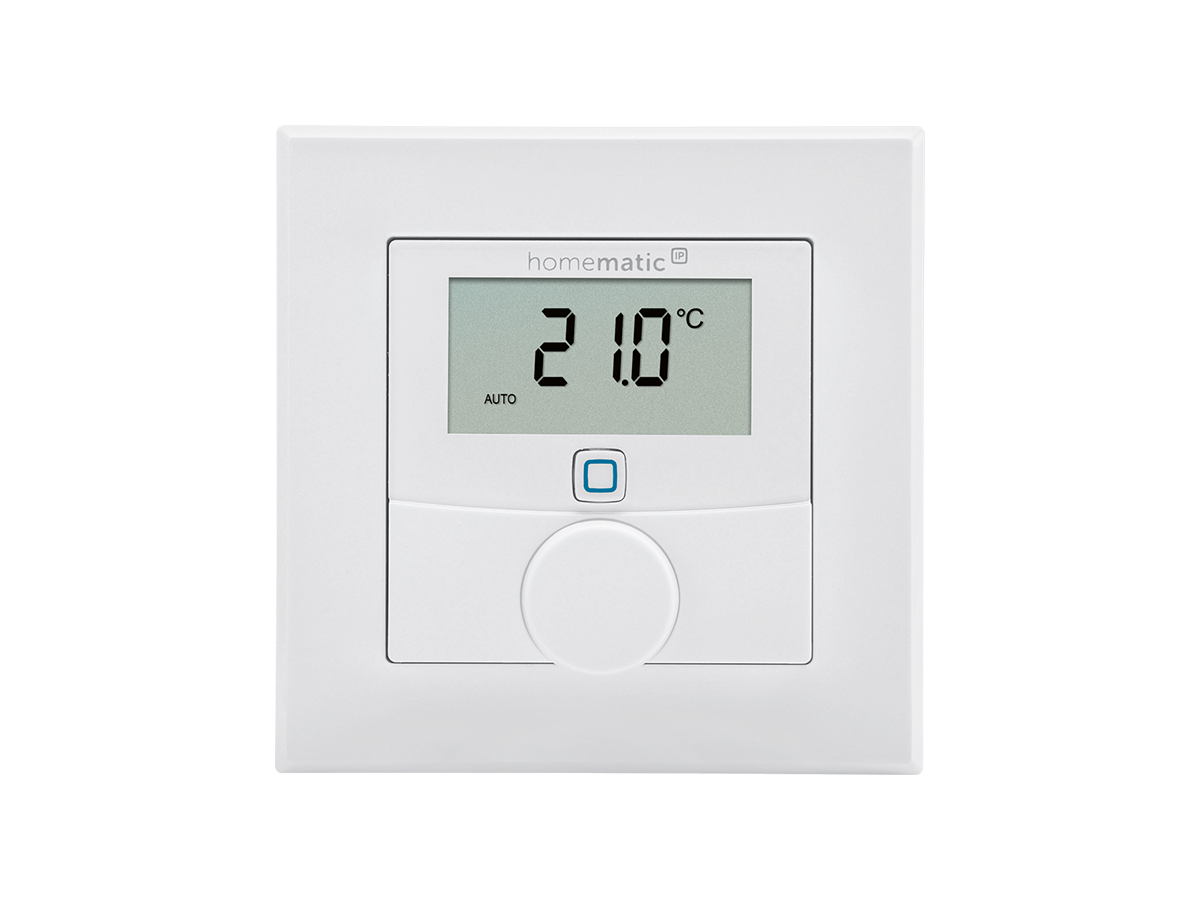 Wall Thermostat with Humidity Sensor | Homematic IP