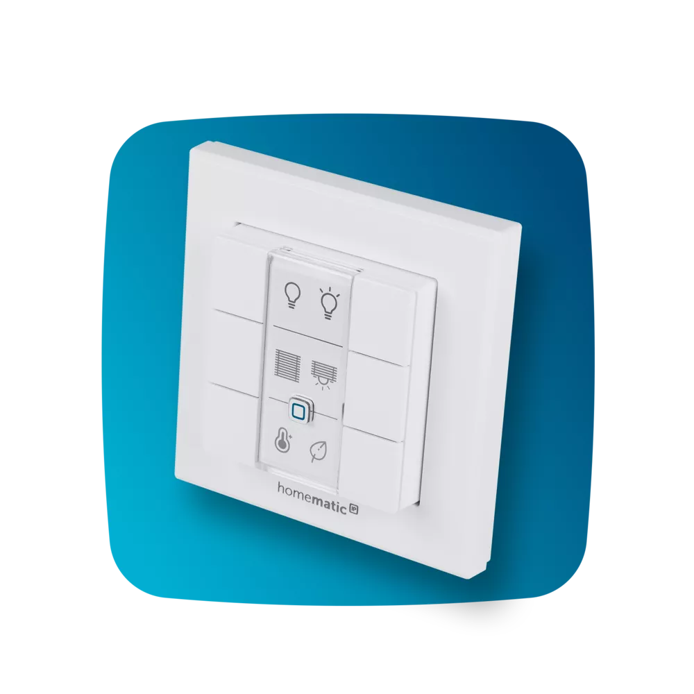 Wired Wandtaster – 6-fach | Homematic IP